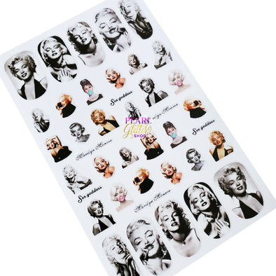 Nail Stickers- Marilyn Audrey