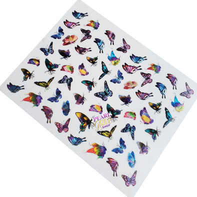 Butterfly Nail Stickers- Holographic #15