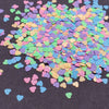 Kind Heart Glitter Shapes