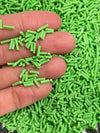 GREEN SPRINKLES Polymer Clay