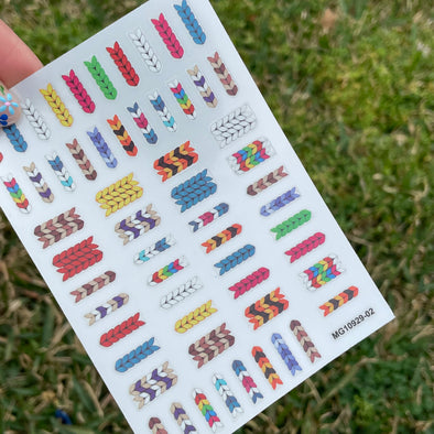 Nail Stickers- Knit Prints